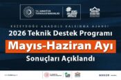 KUDAKA’da 3. Dönem Teknik Destek Sonuçları Açıklandı: 5 Proje Destek Almaya Hak Kazandı