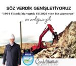 Kemah Belediyesi Yol Genişletme Projesini Başlattı