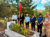 Kemah’ta 15 Temmuz Şehidi Burak Cantürk Dualarla Anıldı
