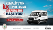 Kemaliye’de Toplu Taşıma Dönemi Başladı: İlk Seferler Hizmete Girdi