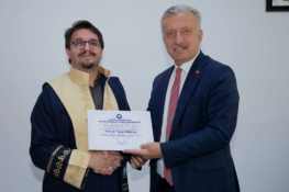 Rektör Akın Levent’ten Yeni Akademik Unvan Alan Öğretim Üyelerine Tebrik Ziyareti