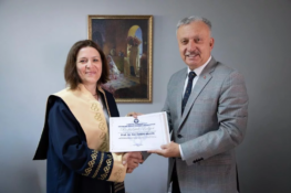 Rektör Levent’ten Akademik Ünvan Alan Öğretim Üyelerine Tebrik Ziyareti