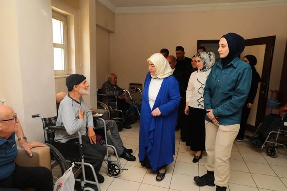 Semiha Yıldırım’dan Huzurevi Sakinlerine Anlamlı Ziyaret
