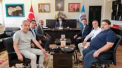 Tarımsal Araştırma Heyetinden Başkan Bekir Aksun’a Ziyaret