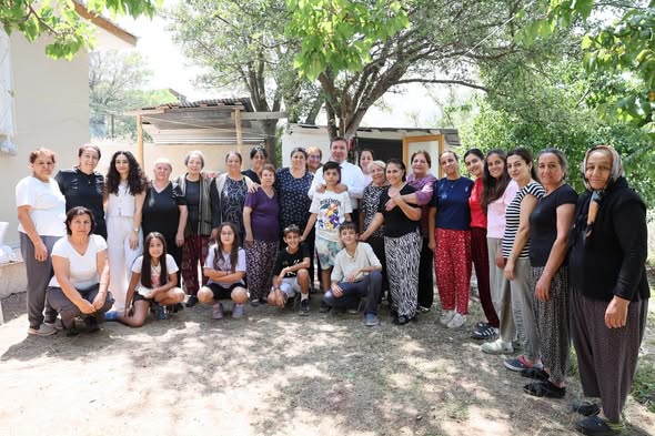 Vali Hamza Aydoğdu, Caferli Köyü’nü Ziyaret Etti