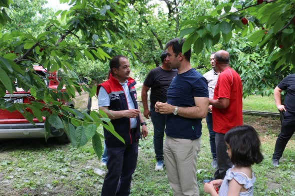 Vali Yardımcısı Aydın ve İl Müdürü Koçaker Üreticilerle Buluştu