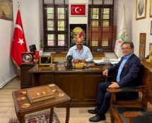 Ziraat Bankası Kemaliye Şube Müdürü Kepoğlu’ndan Başkan Atmaca’ya Ziyaret