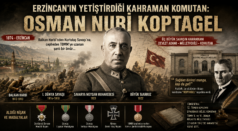 Erzincan’ın Yetiştirdiği Kahraman Komutan: Osman Nuri Koptagel