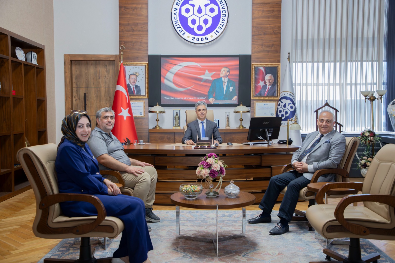 EGC’den Rektör Kuyrukluyıldız’a Hayırlı Olsun Ziyareti
