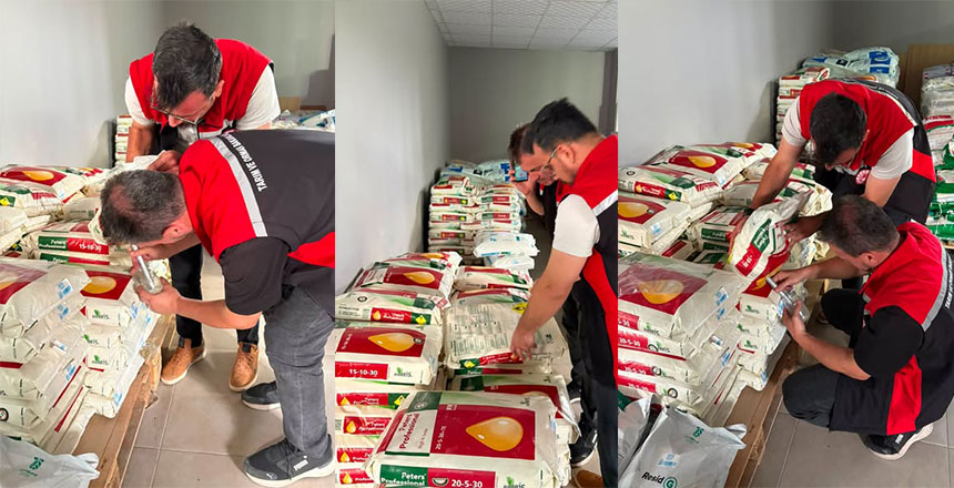 Erzincan’da Gübre Denetimleri Aralıksız Sürüyor