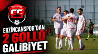 Erzincanspor’dan Dördüncü Hazırlık Maçında 2-0’lık Galibiyet