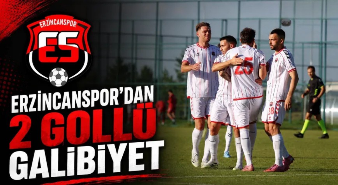 Erzincanspor’dan Dördüncü Hazırlık Maçında 2-0’lık Galibiyet