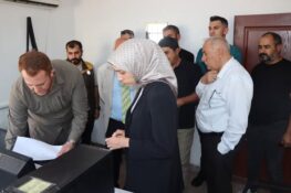 Kaymakam Neslihan Kısa Duman’dan TMO Mercan Alım Noktasına Ziyaret