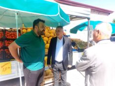 Kemah Belediye Başkanı Cevdet Bayram’dan Esnaf Ziyareti