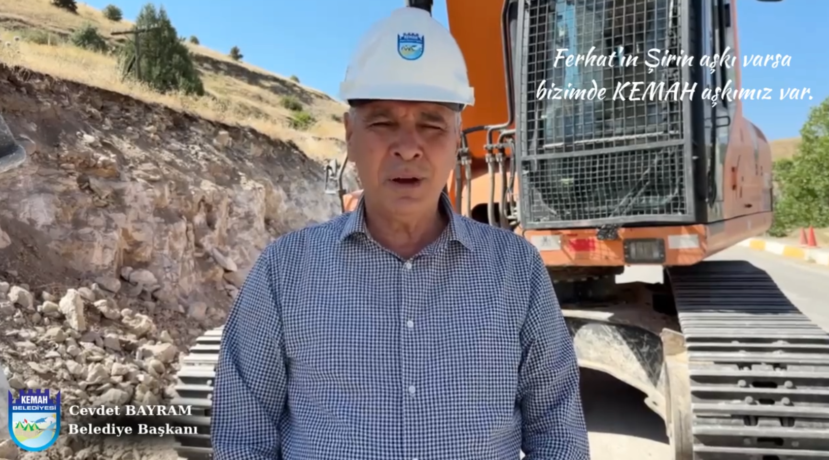 Kemah’da Sultanmelik Giriş Mevkii Yol Genişletme Çalışmaları Başladı