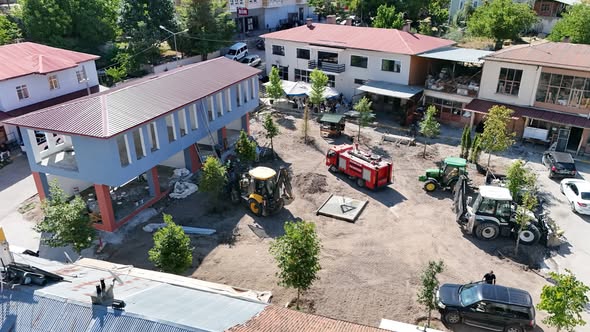 Kemah’ta Meydan Projesinde Çalışmalarda Sona Gelindi