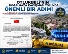 Otlukbeli’nin Doğal Gaza Kavuşması İçin Önemli Adım