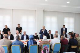 Rektör Akın Levent, Dursun ve Bahar Yıldırım İçin Düzenlenen Mevlid Programına Katıldı
