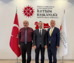 Rektör Levent’ten İletişim Başkanlığı Erzincan Bölge Müdürlüğüne Ziyaret