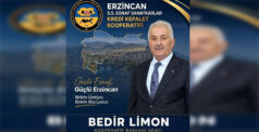 S.S. Erzincan Esnaf ve Sanatkârlar Kooperatifi’nde Bedir Limon Adaylığını Duyurdu