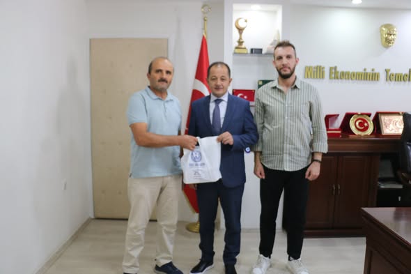 TOÇBİRSEN Erzincan Şube Başkanı Orhan Almacı’dan İl Müdürü Koçaker’e Ziyaret