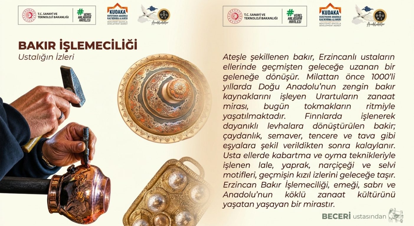 Usta Ellerde Yaşayan Bir Miras: Erzincan Bakırı