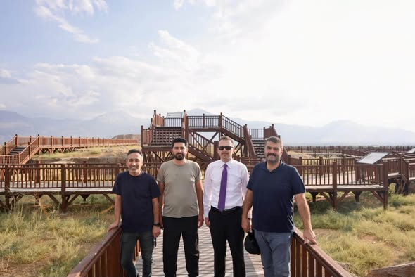 Üzümlü Kaymakamı Hacı Osman Hökelekli, Altıntepe Ören Yeri’ni İnceledi