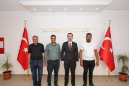Üzümlü Kaymakamı Hacı Osman Hökelekli’ne Hayırlı Olsun Ziyaretleri