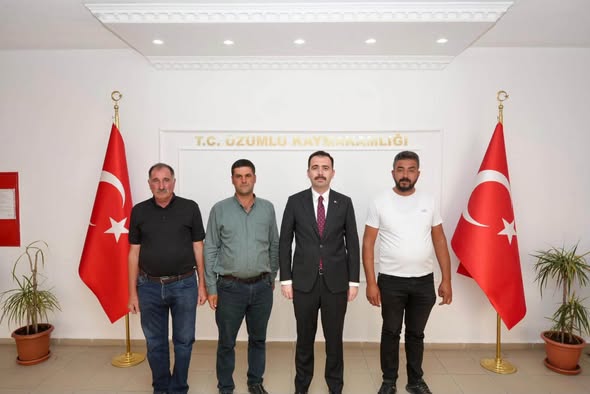 Üzümlü Kaymakamı Hacı Osman Hökelekli’ne Hayırlı Olsun Ziyaretleri