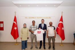 Üzümlü Kaymakamı Hacı Osman Hökelekli’ye Hayırlı Olsun Ziyareti