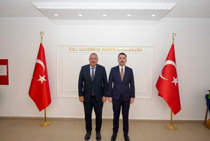 Üzümlü Kaymakamı Hacı Osman Hökelekli’ye Hayırlı Olsun Ziyareti