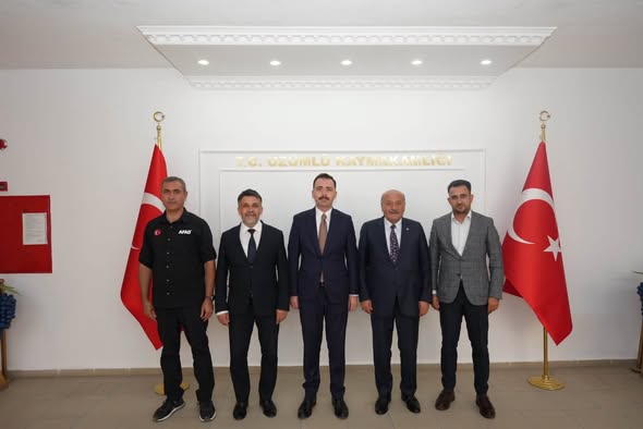 Üzümlü Kaymakamı Hacı Osman Hökelekli’ye Hayırlı Olsun Ziyaretleri