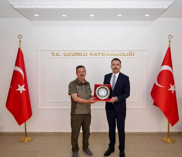 Üzümlü Kaymakamı Hacı Osman Hökelekli’ye Hayırlı Olsun Ziyaretleri