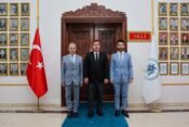 Vali Aydoğdu, Hastane Başhekimi Taş’ı Kabul Etti