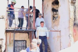 Vali Aydoğdu, Yangından Etkilenen Kışlacık Köyünde İncelemelerde Bulundu