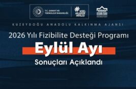2026 Yılı Fizibilite Desteği Programı Eylül Ayı Sonuçları