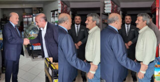 AK Parti Milletvekili Süleyman Karaman, Diyadin’de Esnafı Ziyaret Etti