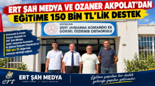 ERT Şah Medya Ve Ozaner Akpolat’dan Eğitime 150 Bin Tl’lik Destek