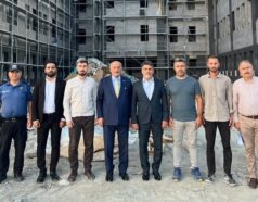 Erzincan İl Emniyet Müdürlüğü Yeni Hizmet Binasında Çalışmalar Sürüyor