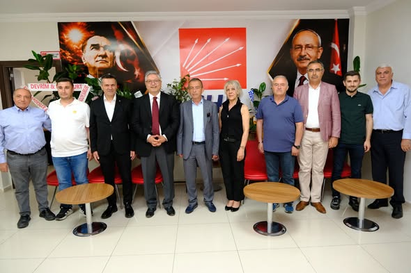 Erzincan TSO’dan CHP Erzincan İl Başkanlığına Hayırlı Olsun Ziyareti