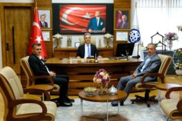 Erzincan TSO’dan Rektör Kuyrukluyıldız’a Hayırlı Olsun Ziyareti