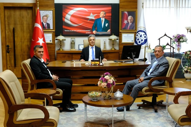 Erzincan TSO’dan Rektör Kuyrukluyıldız’a Hayırlı Olsun Ziyareti