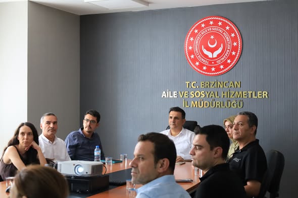 Erzincan’da Afetlere Yönelik Psikososyal Destek İçin Koordinasyon Toplantısı