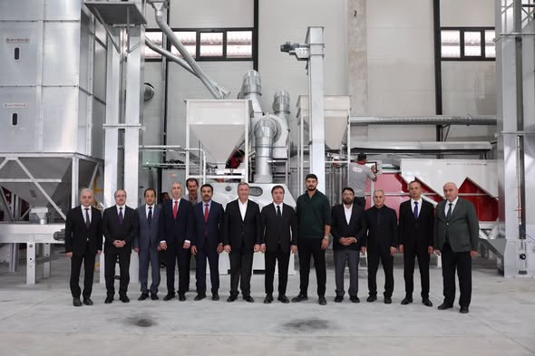 Erzincan’da Ayçekirdeği İşleme Tesisi Üretime Hazırlanıyor