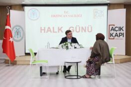 Erzincan’da Halk Günü Buluşması: Vali Aydoğdu 57 Vatandaşın Taleplerini Dinledi