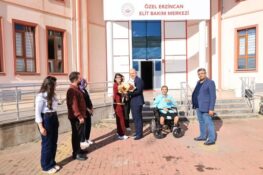 Erzincan’da Özel Bakım Merkezine Denetim