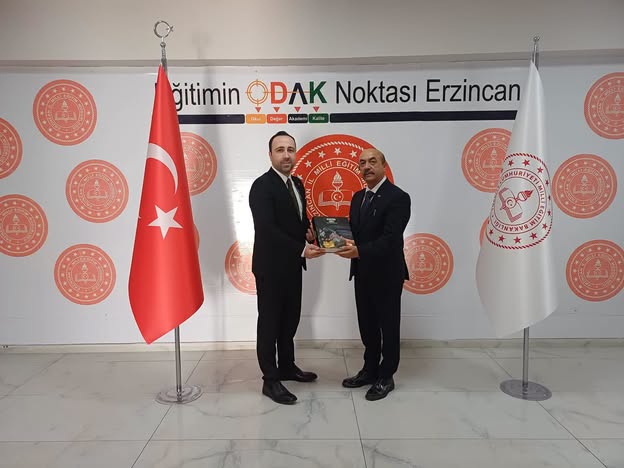 İletişim Başkanlığı Erzincan Bölge Müdürü Mert Ödeş’ten İl Müdürü Kartal’a Ziyaret