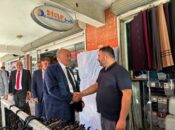 Milletvekili Karaman ve Kabadayı Buğday Meydanı Esnafını Ziyaret Etti