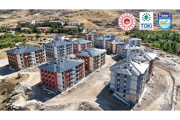 Kemah’ta 2. Etap TOKİ Konutlarında Sona Gelindi