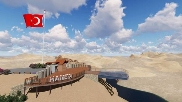 Kemah’ta Bayrak Tepe Cam Teras İçin İlk Kazma Vuruldu